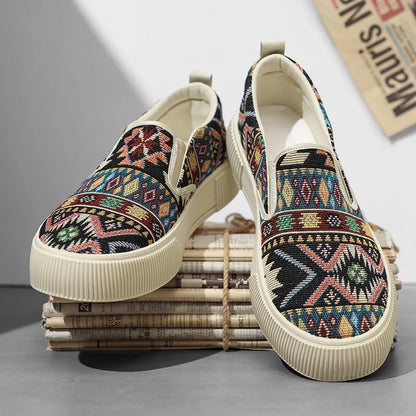 CASVIAN CANVAS LOAFERS